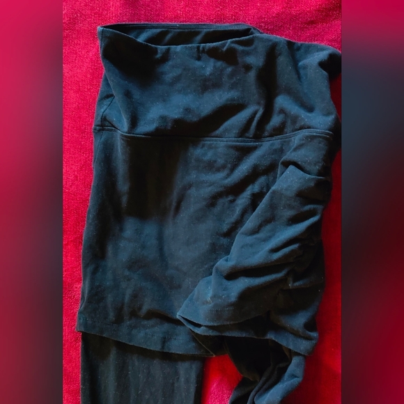 Essential Bodywear Black Athletic Skirt w/ attached Leggings One Piece Sz Medium - Picture 4 of 6